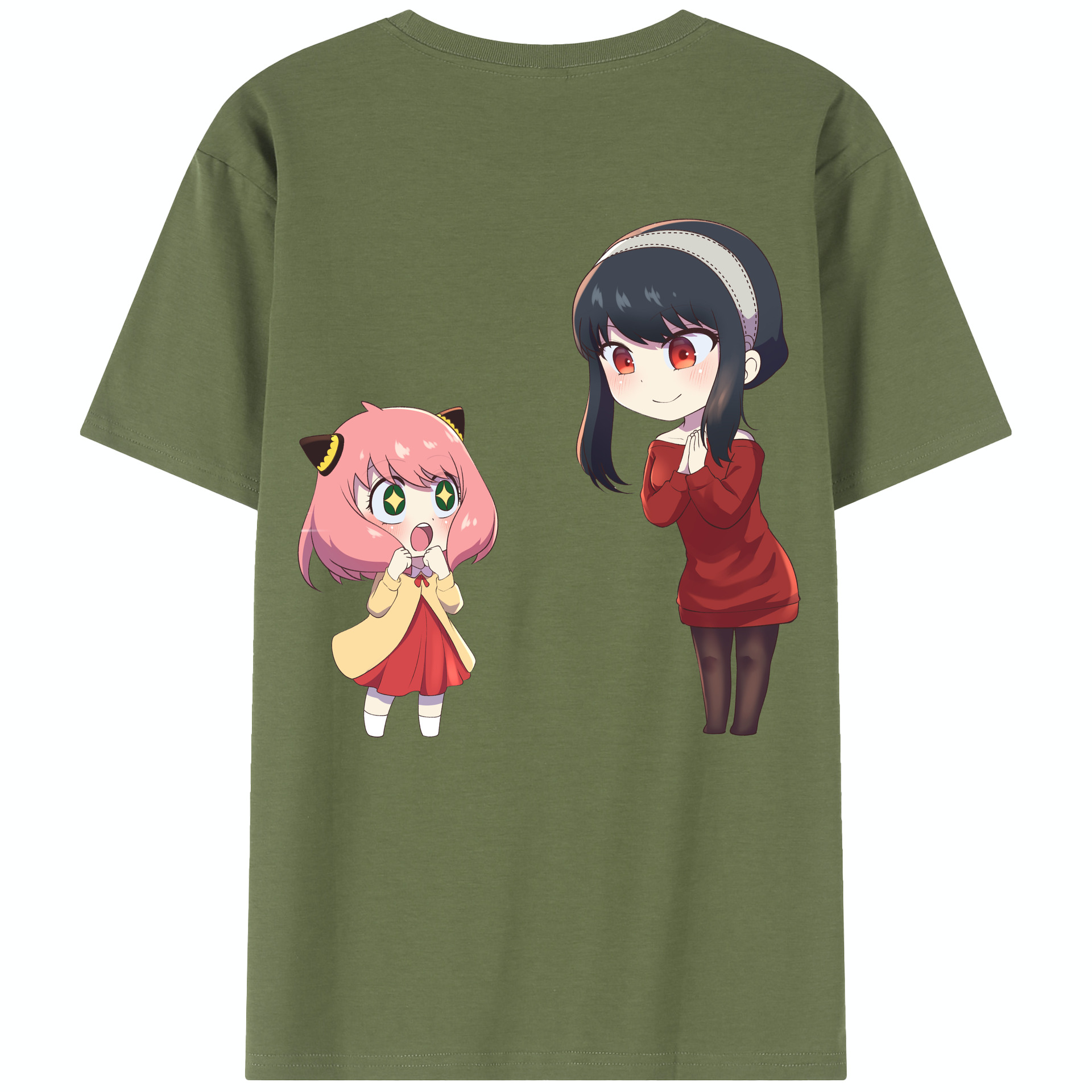 （画像用） SPY×FAMILY间谍家家酒 綿100％半袖Tシャツ（背面プリント）